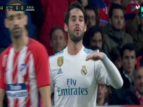 Isco nổi khùng, chỉ trích trọng tài ngay trên sân