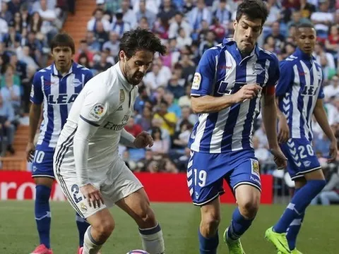 Isco thể hiện ra sao trận gặp Alaves?