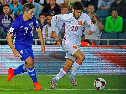 Israel 0-1 Tây Ban Nha: 'Nhạc trưởng' Asensio