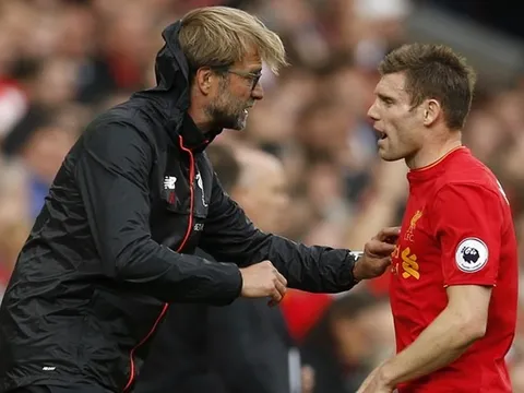 James Milner 'ngầm' chỉ trích Klopp sau trận hòa điên rồ