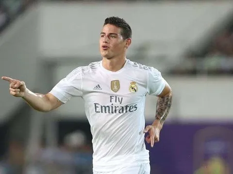 James Rodriguez khi còn tung hoành tại Real Madrid