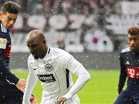 James Rodriguez thể hiện ra sao trước Frankfurt?