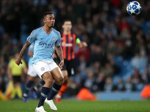 Jesus lập hat-trick, Man City đè bẹp Shakhtar bằng tỉ số set tennis