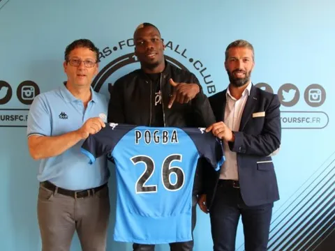Chính thức: Pogba gia nhập CLB hạng 3 nước Pháp