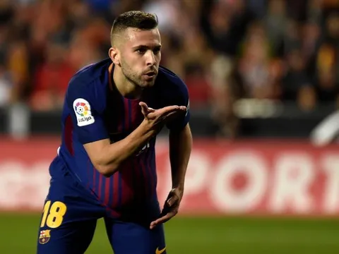 Jordi Alba thể hiện ra sao vs Valencia?