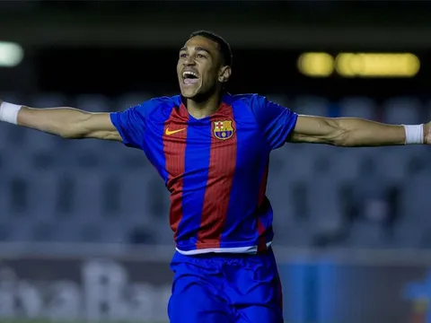 Jordi Mboula: Tân binh Monaco khi còn ở đội trẻ Barca