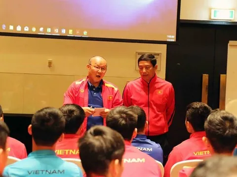 HLV Park Hang-seo dặn dò học trò kiên quyết thực hiện 1 điều tại Asian Cup