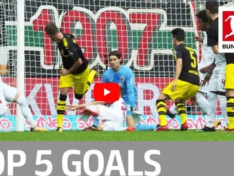 Kagawa, Goretzka, Yarmolenko và những bàn thắng đẹp nhất vòng 7 Bundesliga