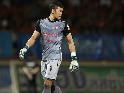 Thủ thành số một của tuyển Thái Lan lỡ hẹn Asian Cup 2019