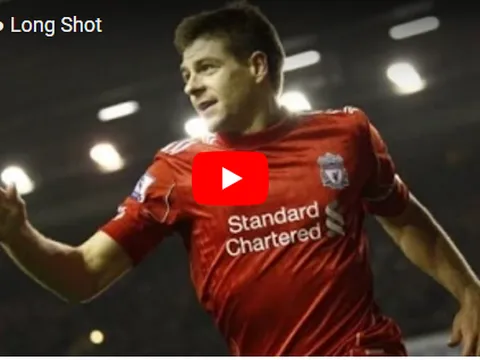 Khả năng sút xa bá đạo của Steven Gerrard