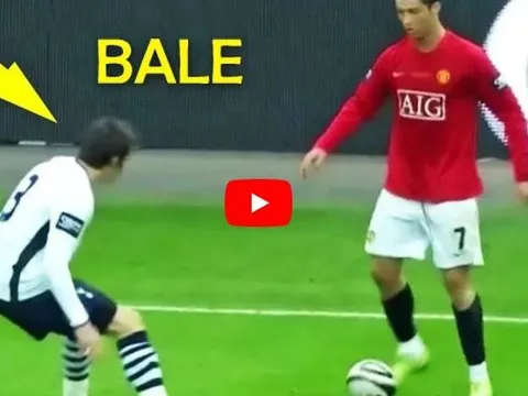 Khi Gareth Bale đụng độ với Cristiano Ronaldo lần đầu