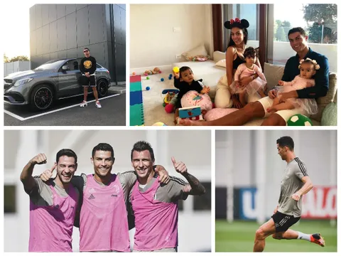 Không lên tuyển, Ronaldo đi đâu làm gì?
