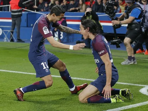 Không Neymar, Di Maria và Cavani giúp PSG thắng lớn trước Nice