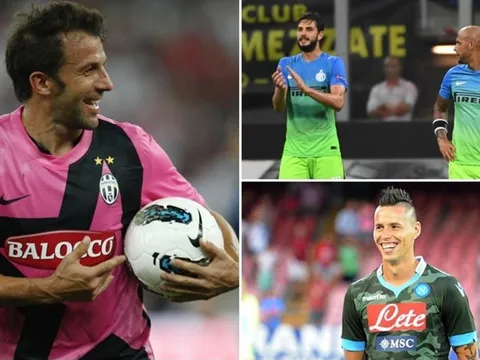 Kinh hoàng với những mẫu áo đấu thảm họa tại Serie A