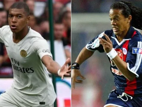 KINH NGẠC: Mbappe solo ghi bàn giống Ronaldinho từng chi tiết