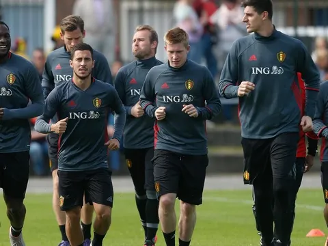 Chelsea nhận HUNG TIN từ buổi tập của đội tuyển Bỉ