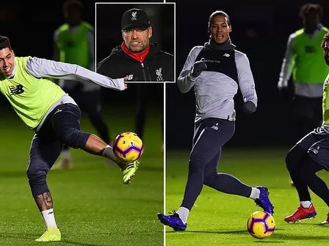 Klopp ra chỉ thị, cầu thủ Liverpool cật lực tập trong đêm