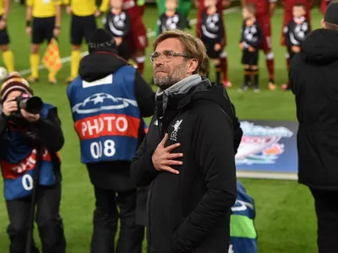 Klopp suýt khóc khi Liverpool hủy diệt Spartak Moscow