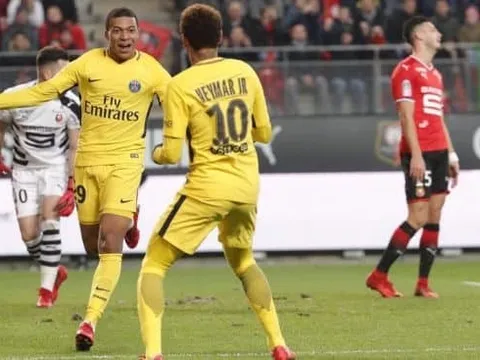 Kylian Mbappe chơi bùng nổ trước Rennes