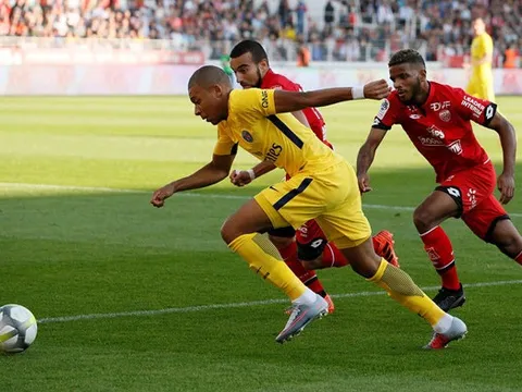 Kylian Mbappe cùng đồng đội khuấy đảo hàng thủ Dijon