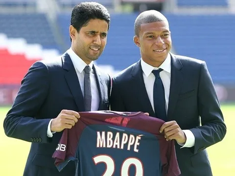 Kylian Mbappe rạng rỡ trong ngày chính thức ra mắt PSG