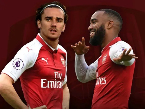 Lacazette quyết "phá đám" Man Utd vụ Griezmann