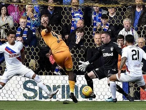 Lại thua, Rangers của Gerrard tiếp tục sa lầy ở Scotland
