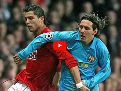 Lần đụng độ đầu tiên của Cristiano Ronaldo và Lionel Messi