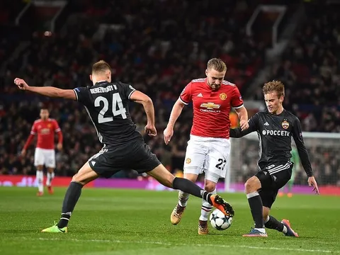 Lần trở lại ấn tượng của Luke Shaw vs CSKA Moscow