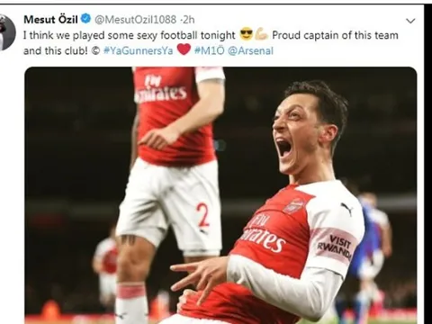 Lập siêu phẩm kiến tạo, phá kỷ lục, Ozil nói gì?