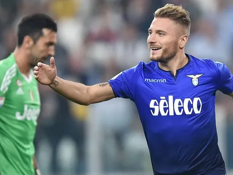 Lazio thưởng nóng 1 năm hợp đồng với Immobile