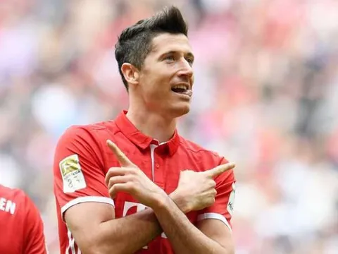 Lewandowski lập cú đúp, Bayern Munich hủy diệt Mainz 05