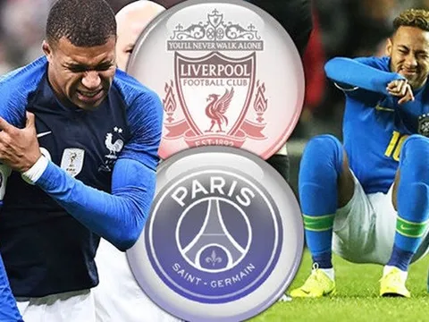 Liệu PSG có thể đánh bại Liverpool mà không cần bộ đôi Neymar-Mbappe?