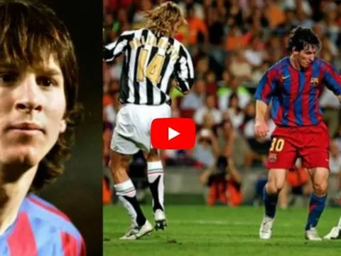 Lionel Messi rê bóng giỏi như thế nào ở tuổi 18?