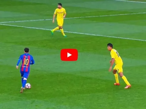 Lionel Messi sút xa có kém gì Ronaldo?