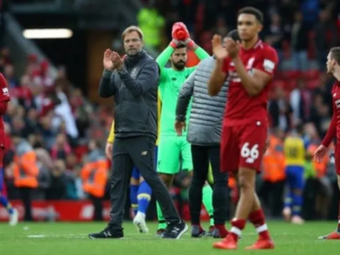 Những con số ấn tượng sau chiến thắng thứ 7 liên tiếp của Liverpool