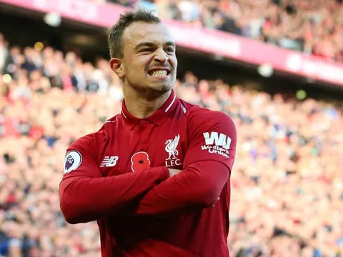Liverpool thắng trận, Shaqiri khen nức nở "trung vệ hay nhất thế giới"