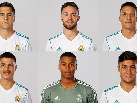 Lo xa, Zidane triệu tập đến 6 cầu thủ trẻ lên đội một Real