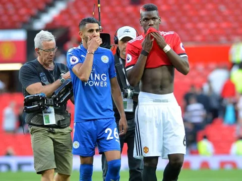Loạt ảnh "Agent Pogba" ra tay chiêu dụ Mahrez cho Man Utd