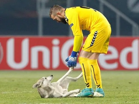 "Lord" Bendtner nổ súng bất chấp sự quấy rối của vị khách không mời