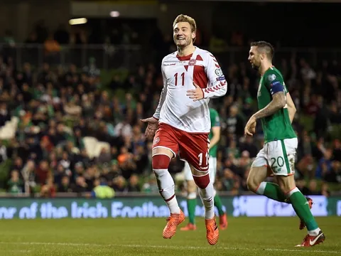 Lord Bendtner nổ súng, Đan Mạch dập tắt giấc mơ World Cup của CH Ireland
