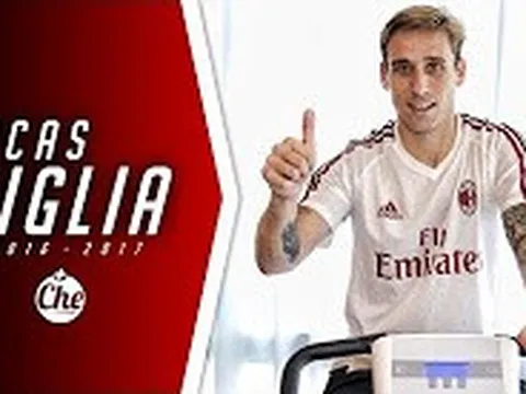 Lucas Biglia, người trấn giữ tuyến giữa mới của AC Milan