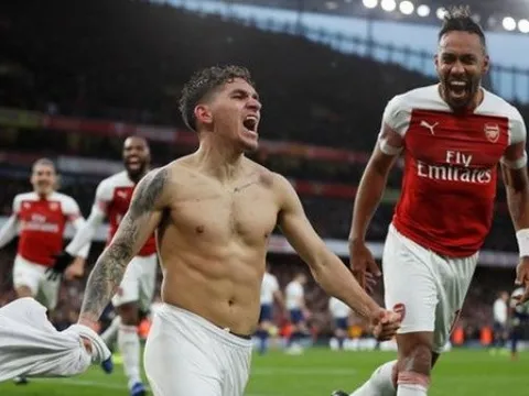 Fan Arsenal đòi "dựng tượng" Torreira sau bàn thắng tuyệt vời vào lưới Spurs
