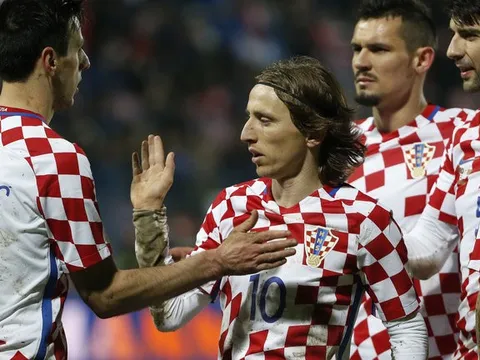Luka Modric chơi đầy nỗ lực trước Ukraine