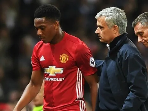 HLV Mourinho quay ngoắt 180 độ với Anthony Martial