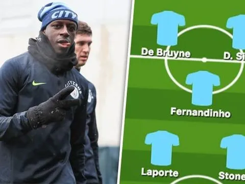 Man City dùng đội hình nào đấu Arsenal?