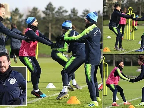 Man City tập cật lực, giăng bẫy đón Arsenal