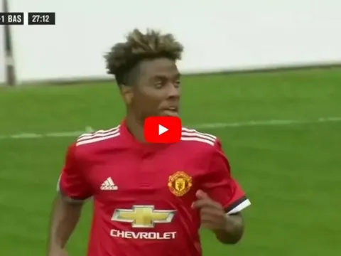 Màn trình diễn ấn tượng của Angel Gomes ở đội U19 Man Utd