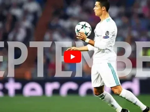 Màn trình diễn ấn tượng của Cristiano Ronaldo trong tháng Chín