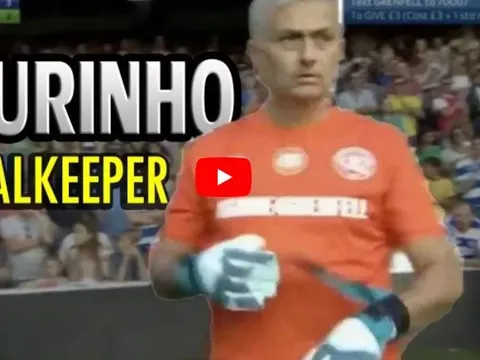 Màn trình diễn ấn tượng của Jose Mourinho trong trận đấu từ thiện